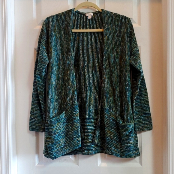 J. Jill Sweaters - J.Jill Open Sweater • Multi Color • SZ M